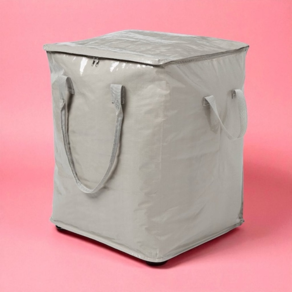 NWT Brightroom Spaceship Gray Storage Bag With Wheels